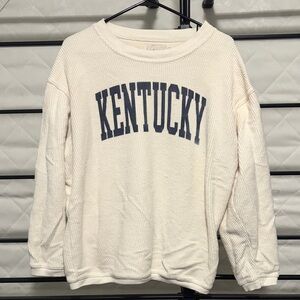 Kentucky Crew Neck Sweater - Cream
